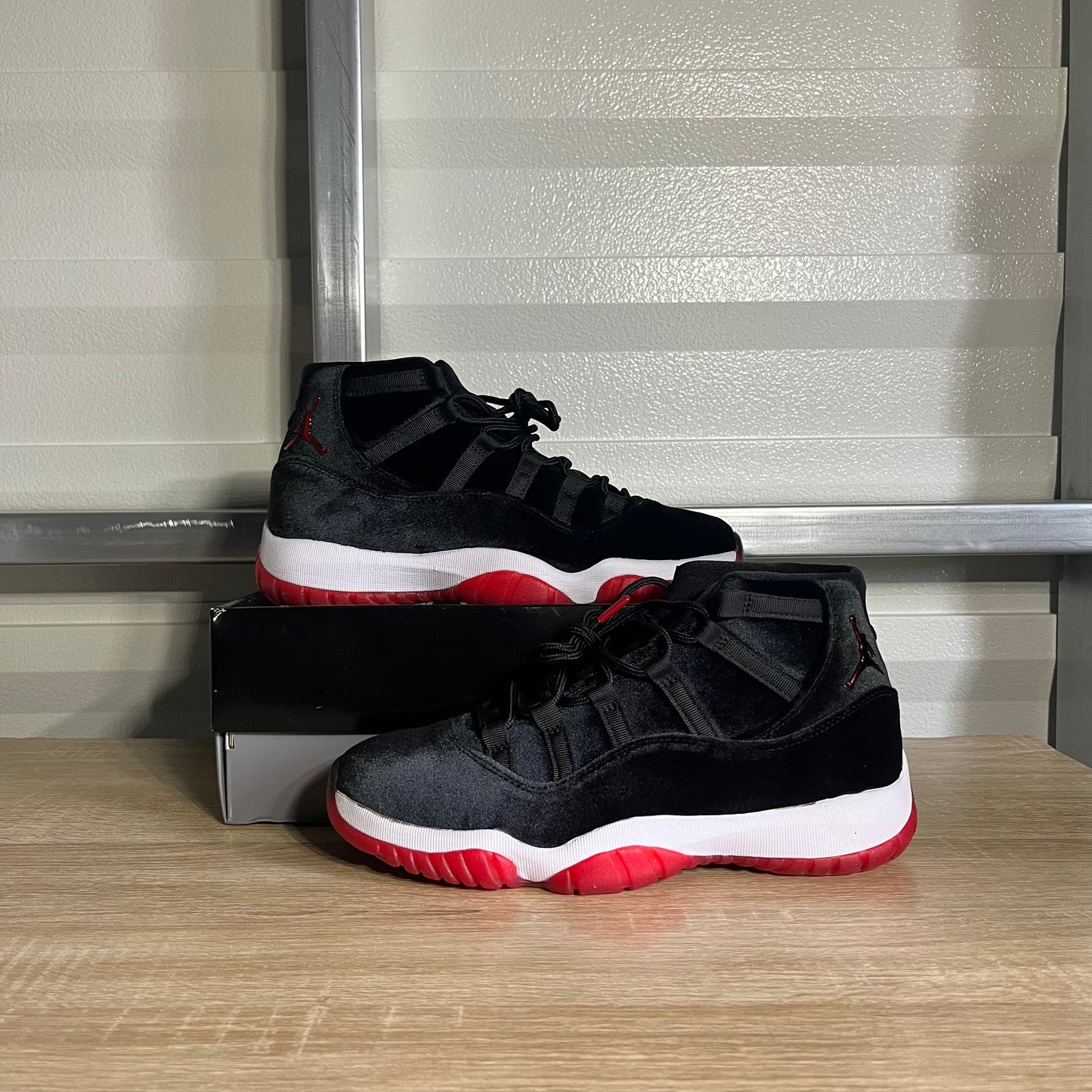 Size 10.5W - AJ 11 Retro Bred Velvet