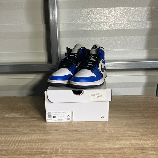 Size 10W - AJ 1 Mid Sisterhood - Game Royal