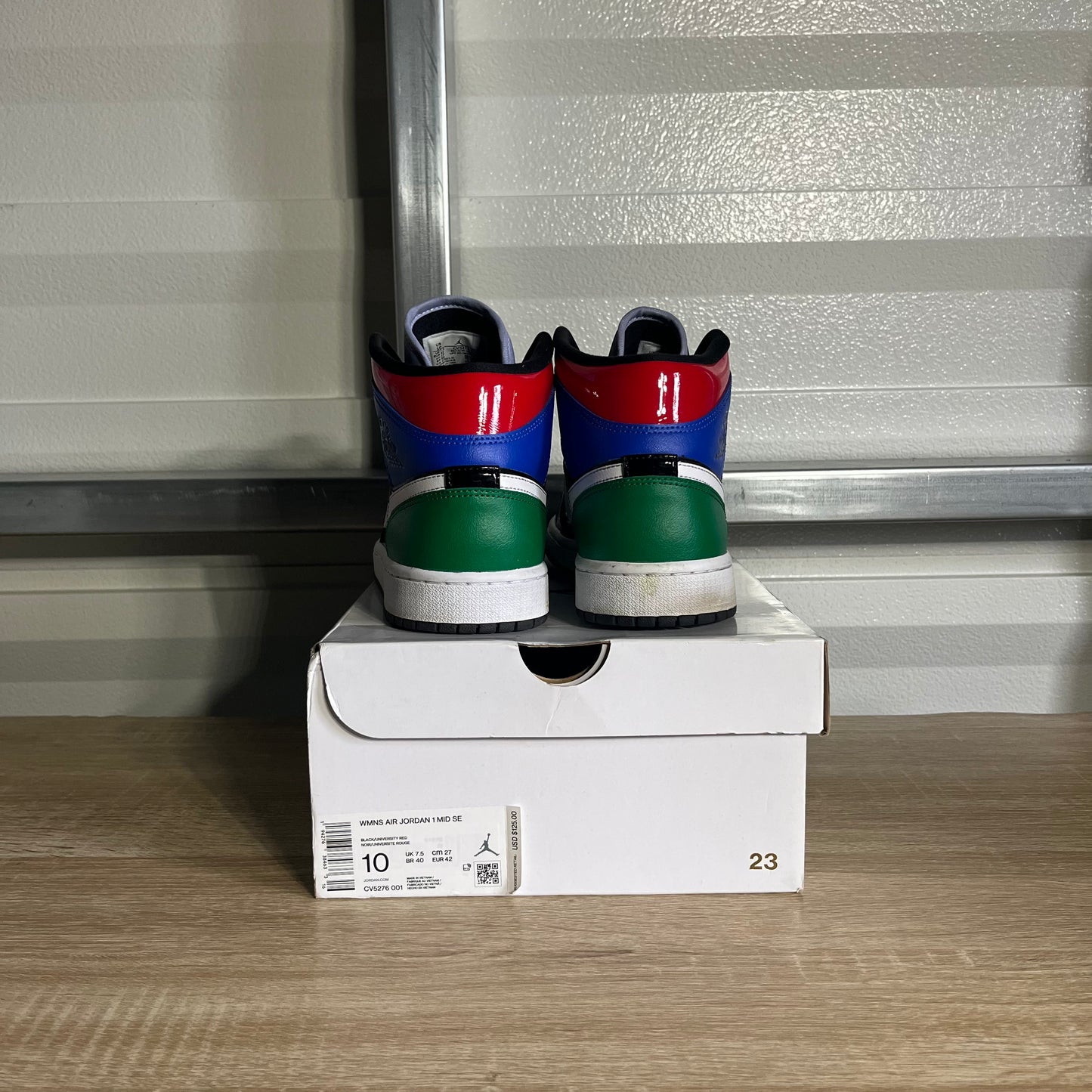 Size 10W - AJ 1 Mid SE Multi Patent