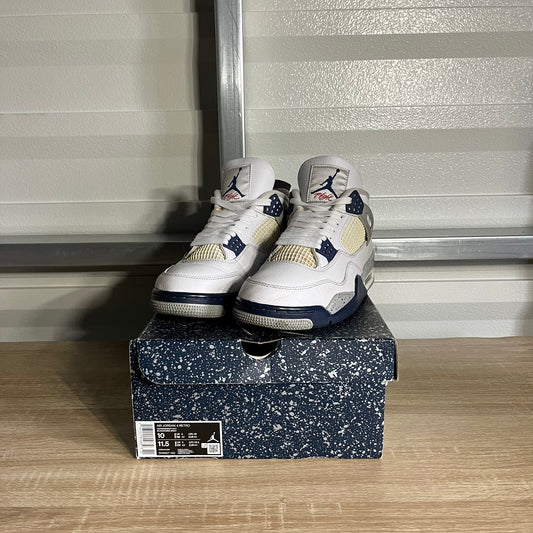 Size 10 - AJ 4 Retro Midnight Navy