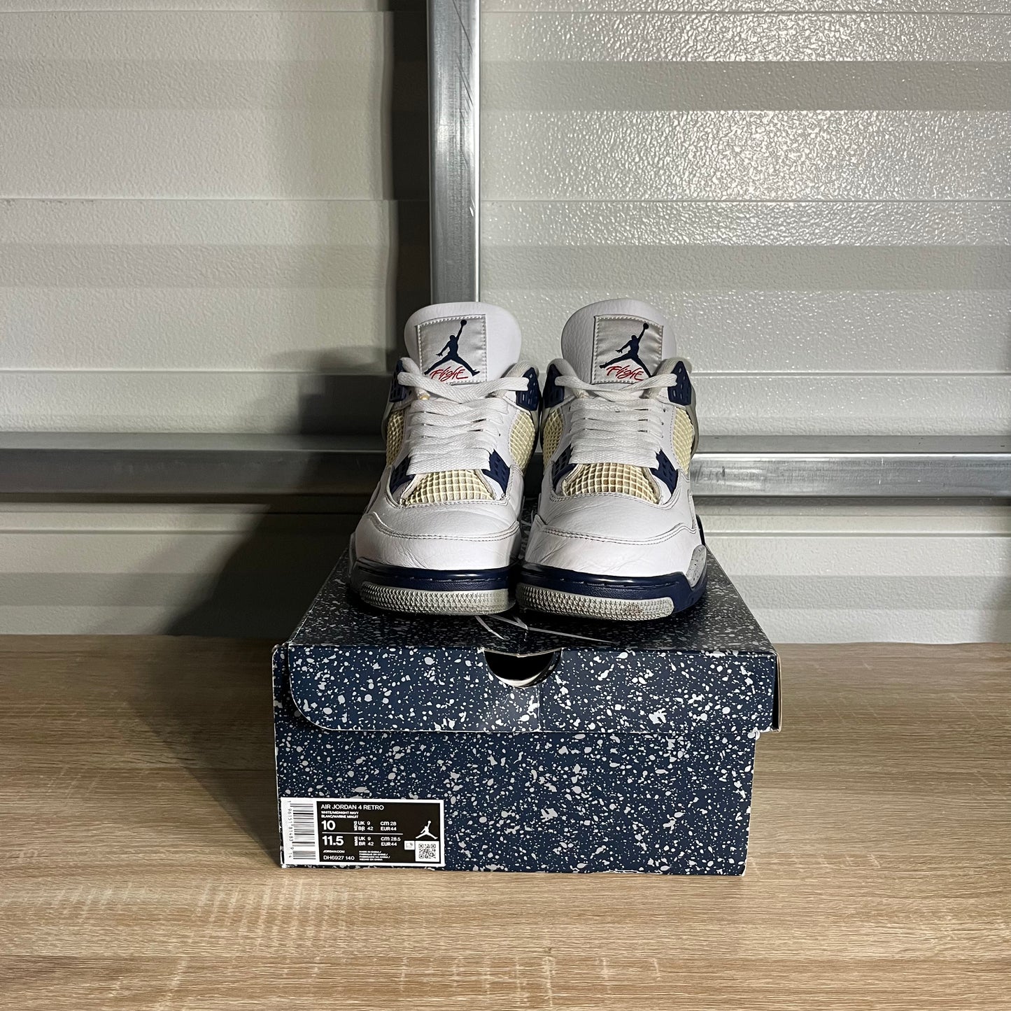 Size 10 - AJ 4 Retro Midnight Navy