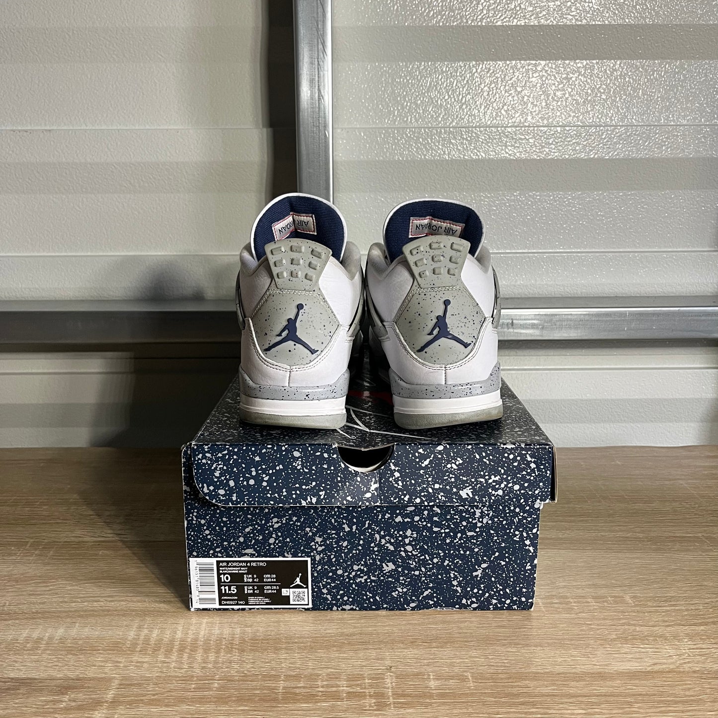 Size 10 - AJ 4 Retro Midnight Navy