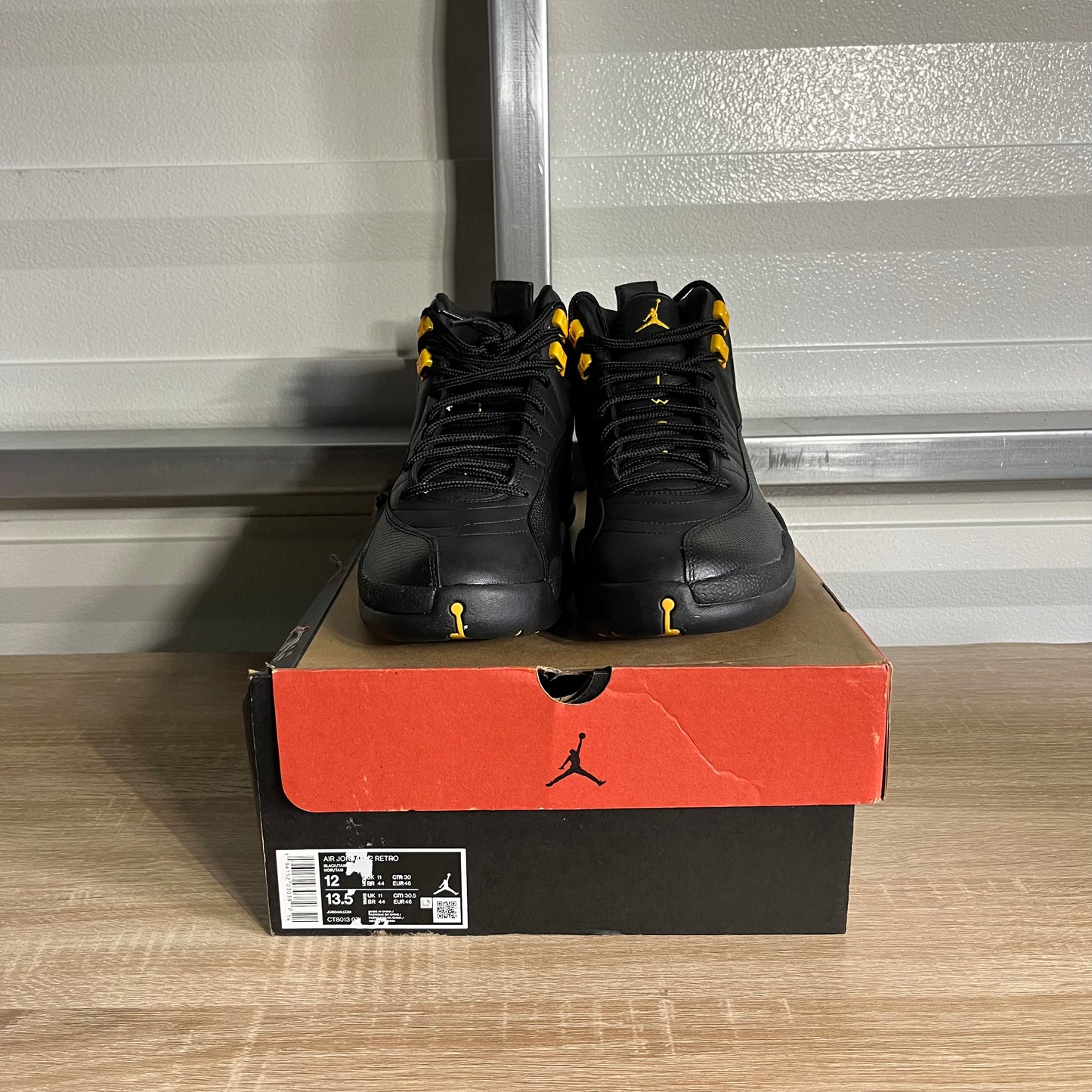 Size 12 - AJ 12 Retro Black Taxi