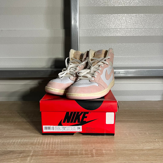 Size 12W - AJ 1 Retro High OG WMNS Washed Pink