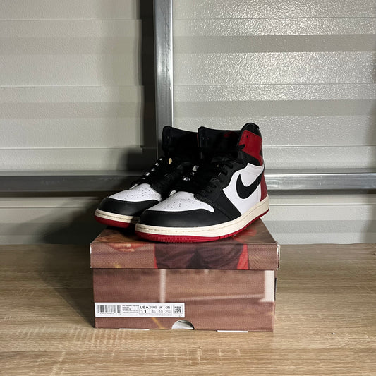Size 11 - AJ 1 High OG Black Toe Reimagined