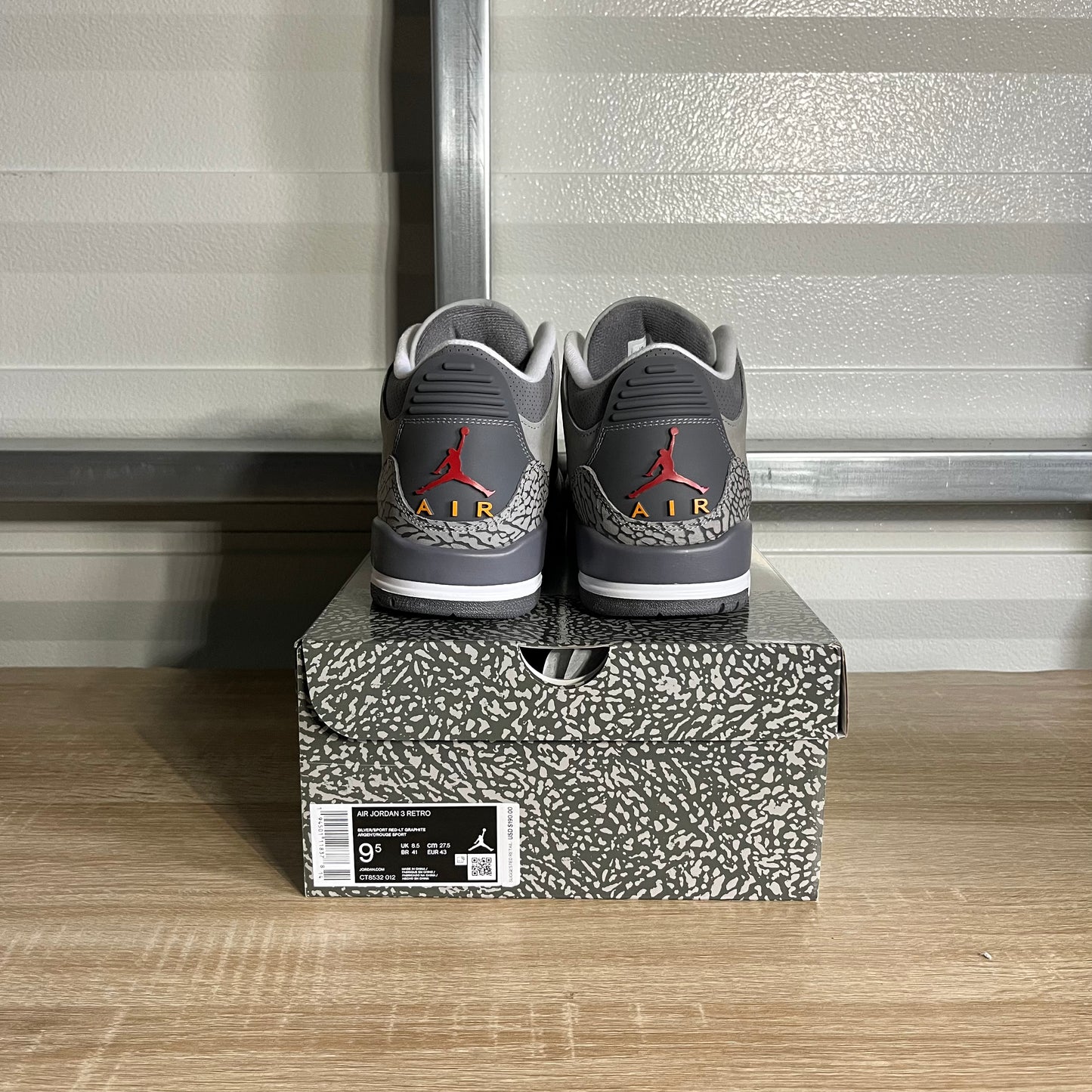 Size 9.5 - AJ 3 Retro Cool Grey