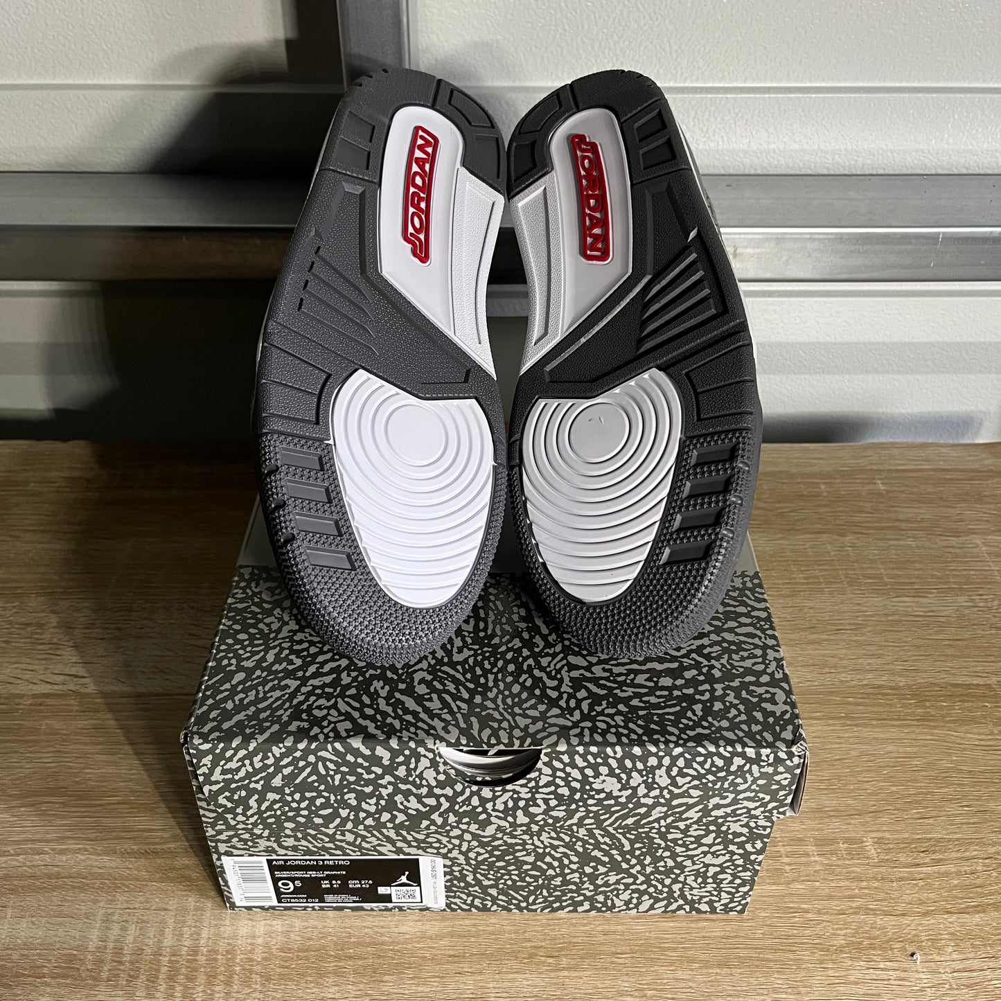 Size 9.5 - AJ 3 Retro Cool Grey