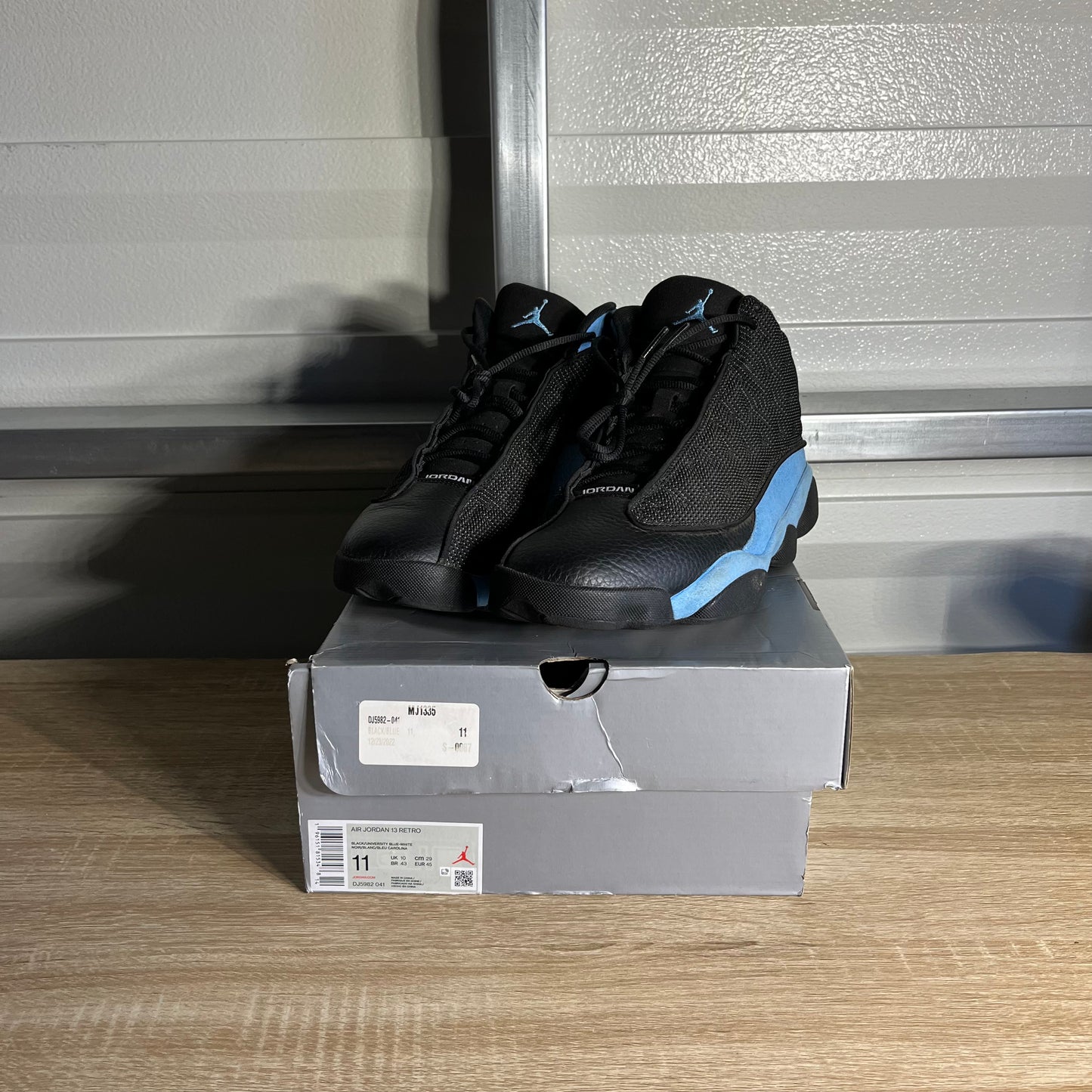 Size 11 - AJ 13 Retro Black University Blue