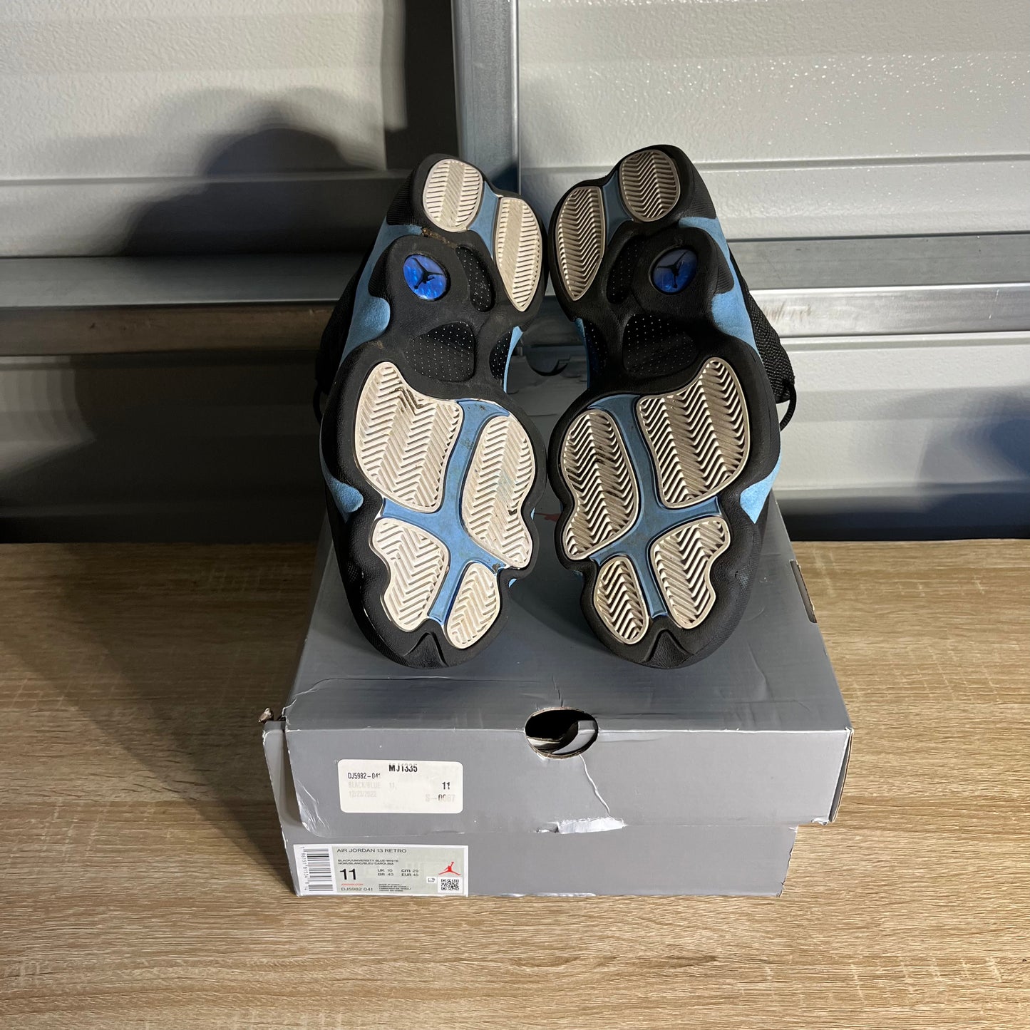 Size 11 - AJ 13 Retro Black University Blue
