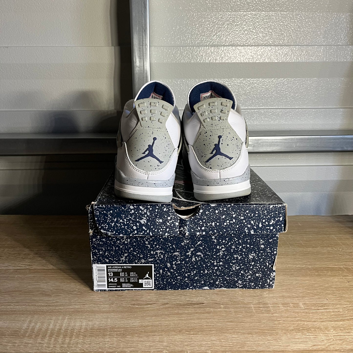 Size 13 - AJ 4 Retro Midnight Navy