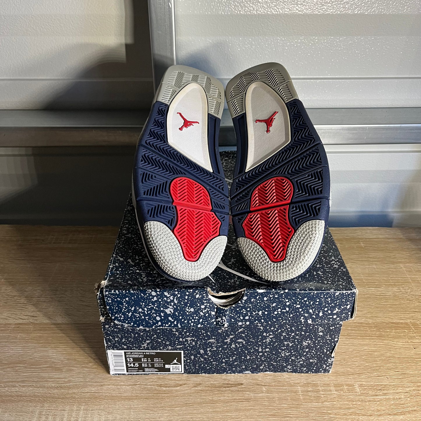 Size 13 - AJ 4 Retro Midnight Navy