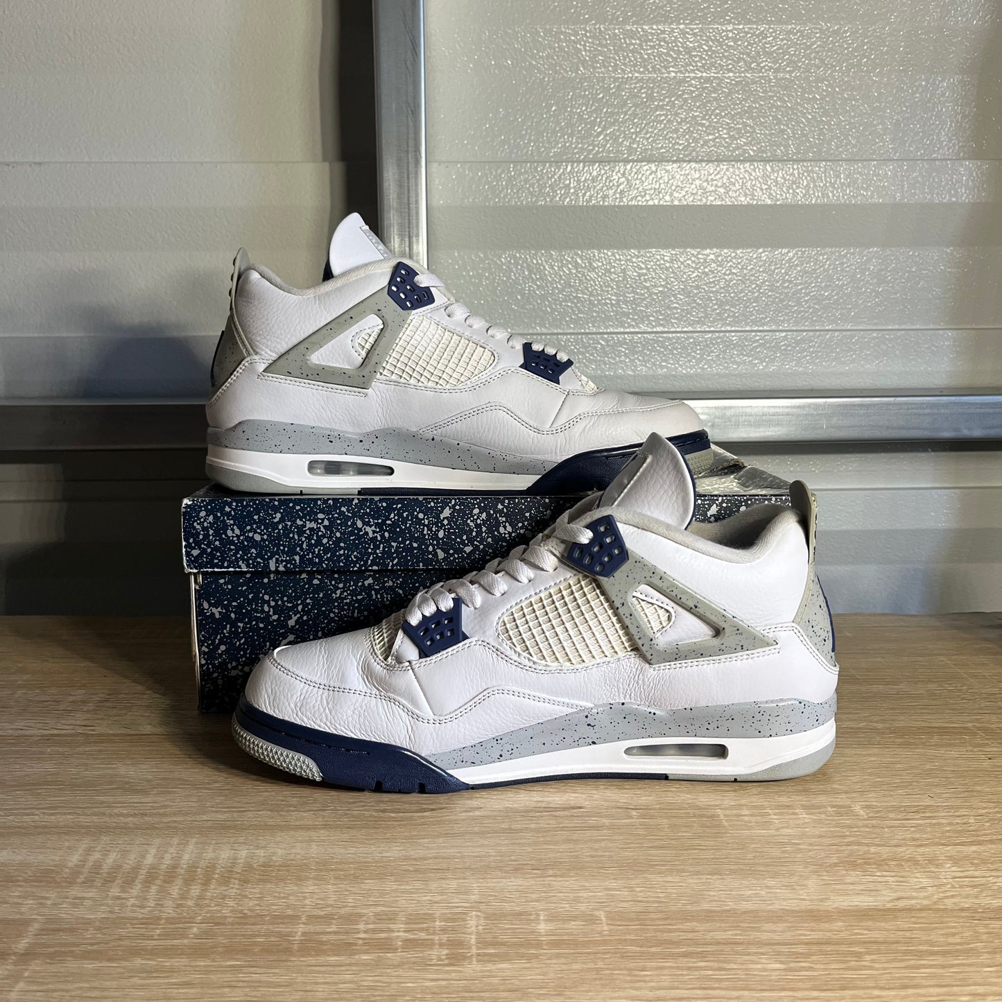 Size 13 - AJ 4 Retro Midnight Navy