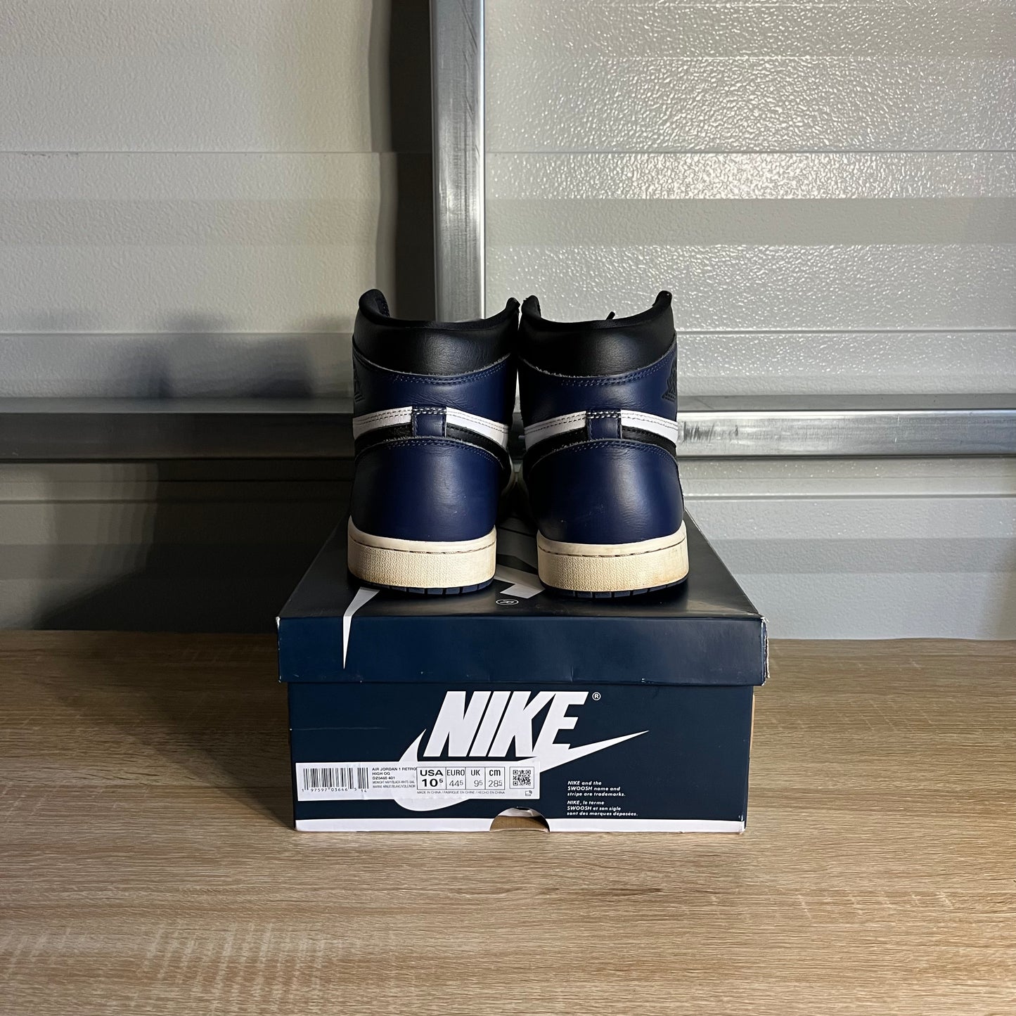 Size 10.5 - AJ 1 Retro High OG Midnight Navy