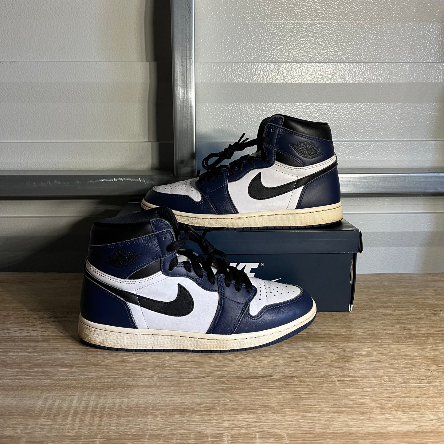 Size 10.5 - AJ 1 Retro High OG Midnight Navy