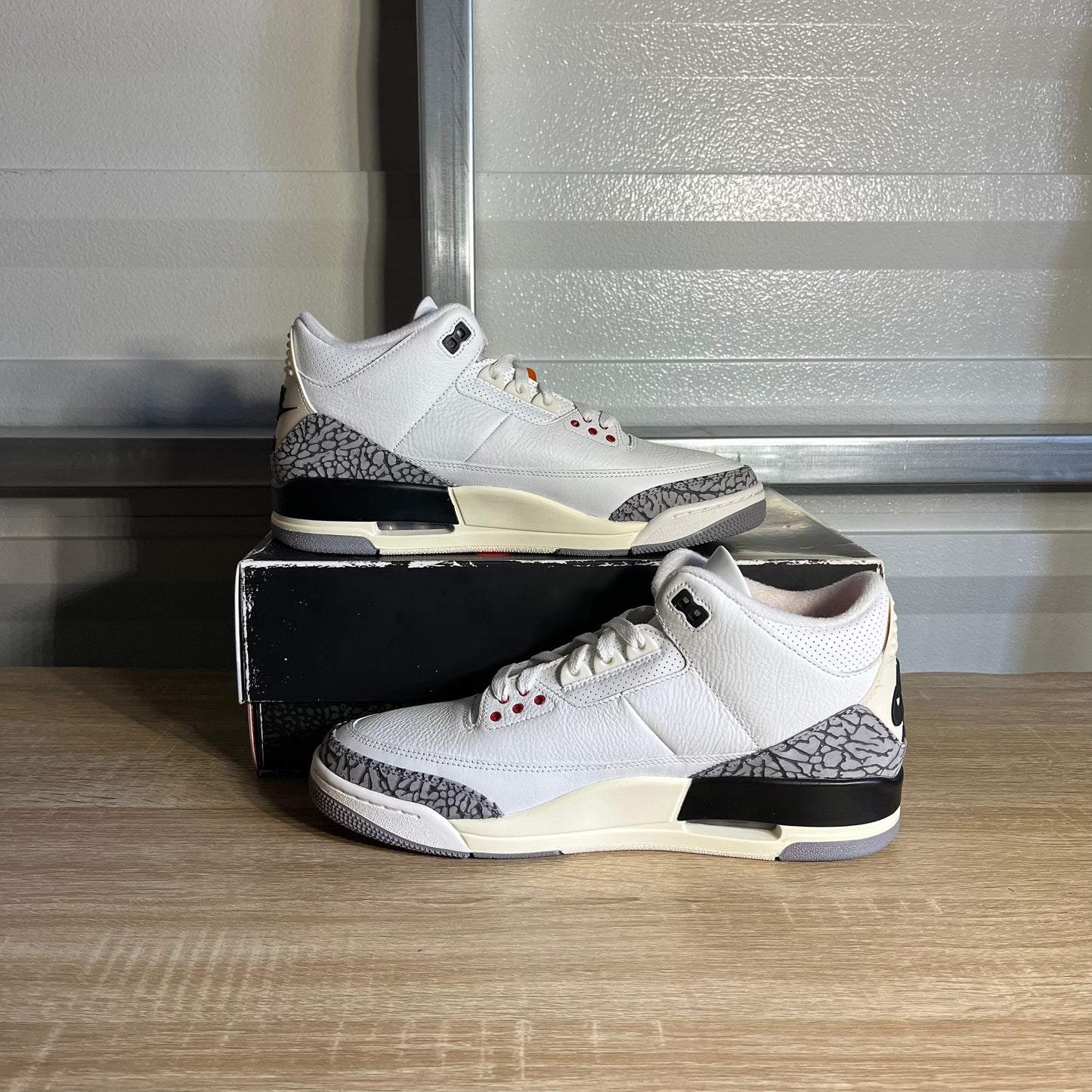 Size 10.5 - AJ 3 Retro White Cement Reimagined