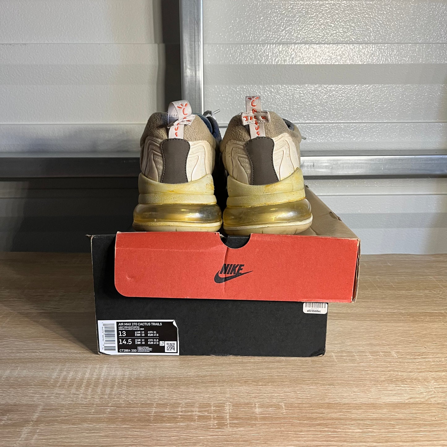 Size 13 - Travis Scott AM 270 React Cactus Trails