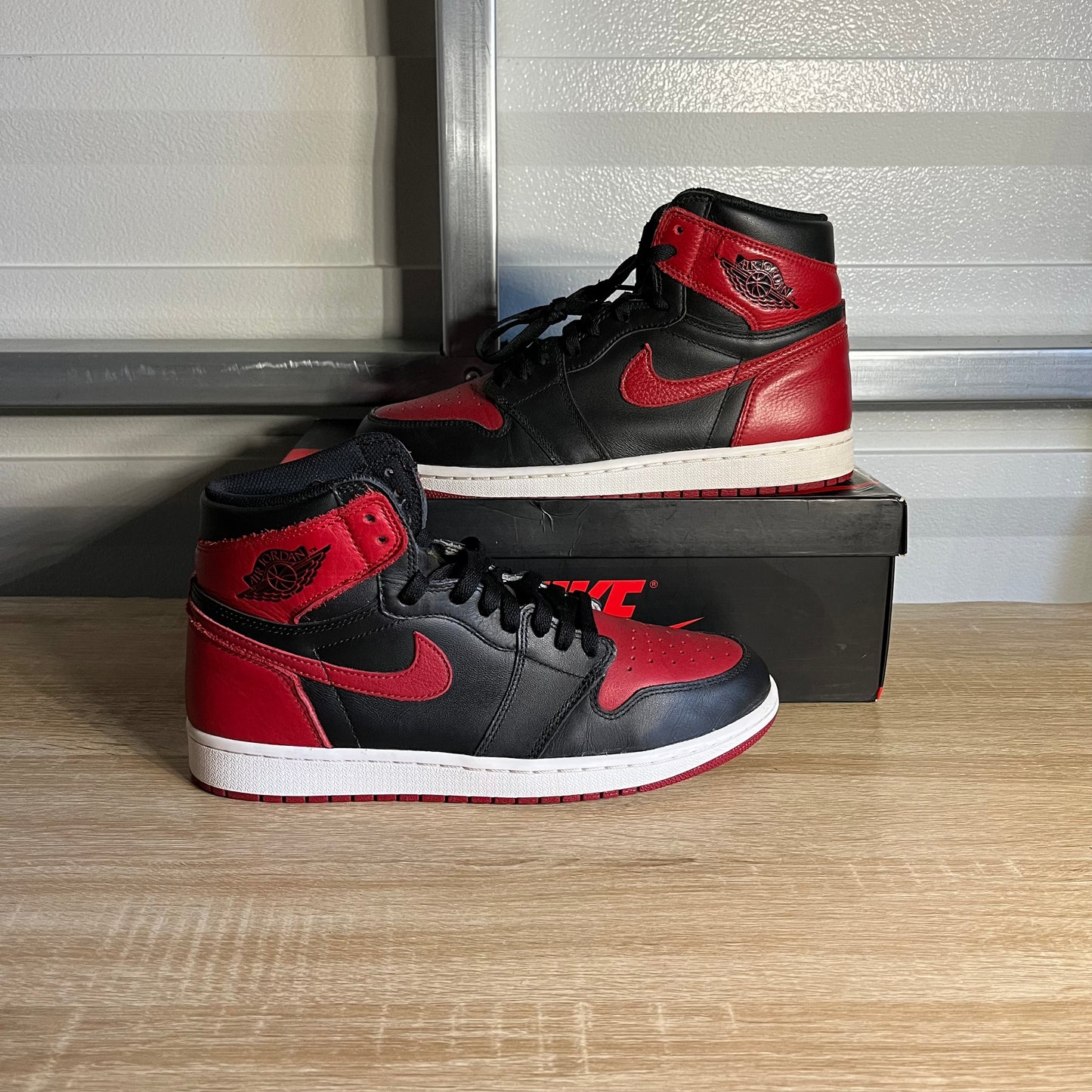 Size 10 - AJ 1 Retro High OG Bred Banned