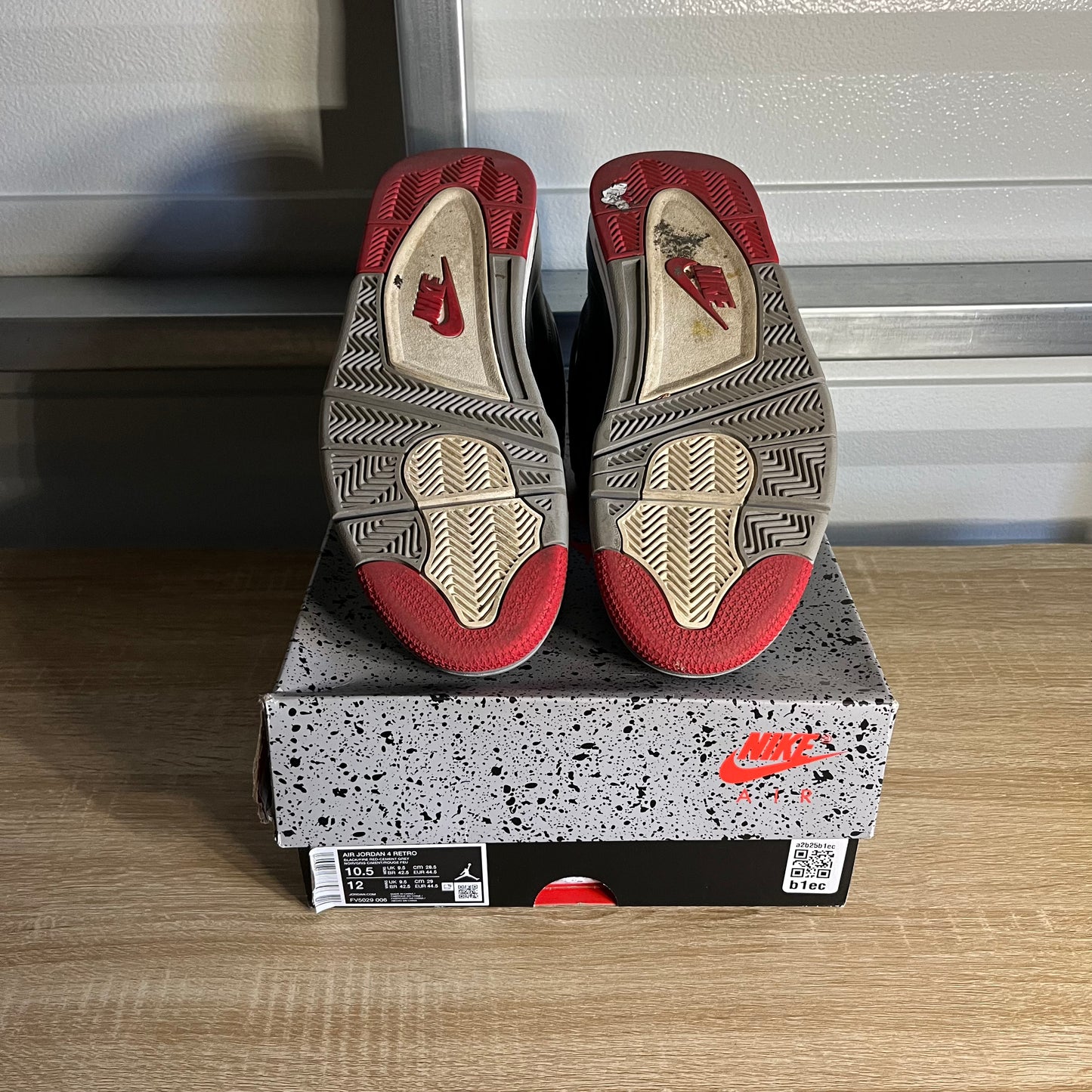 Size 10.5 – AJ 4 Retro Bred Reimagined