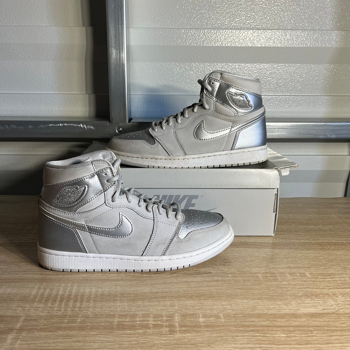 Size 10 - AJ 1 High OG CO.JP Neutral Grey