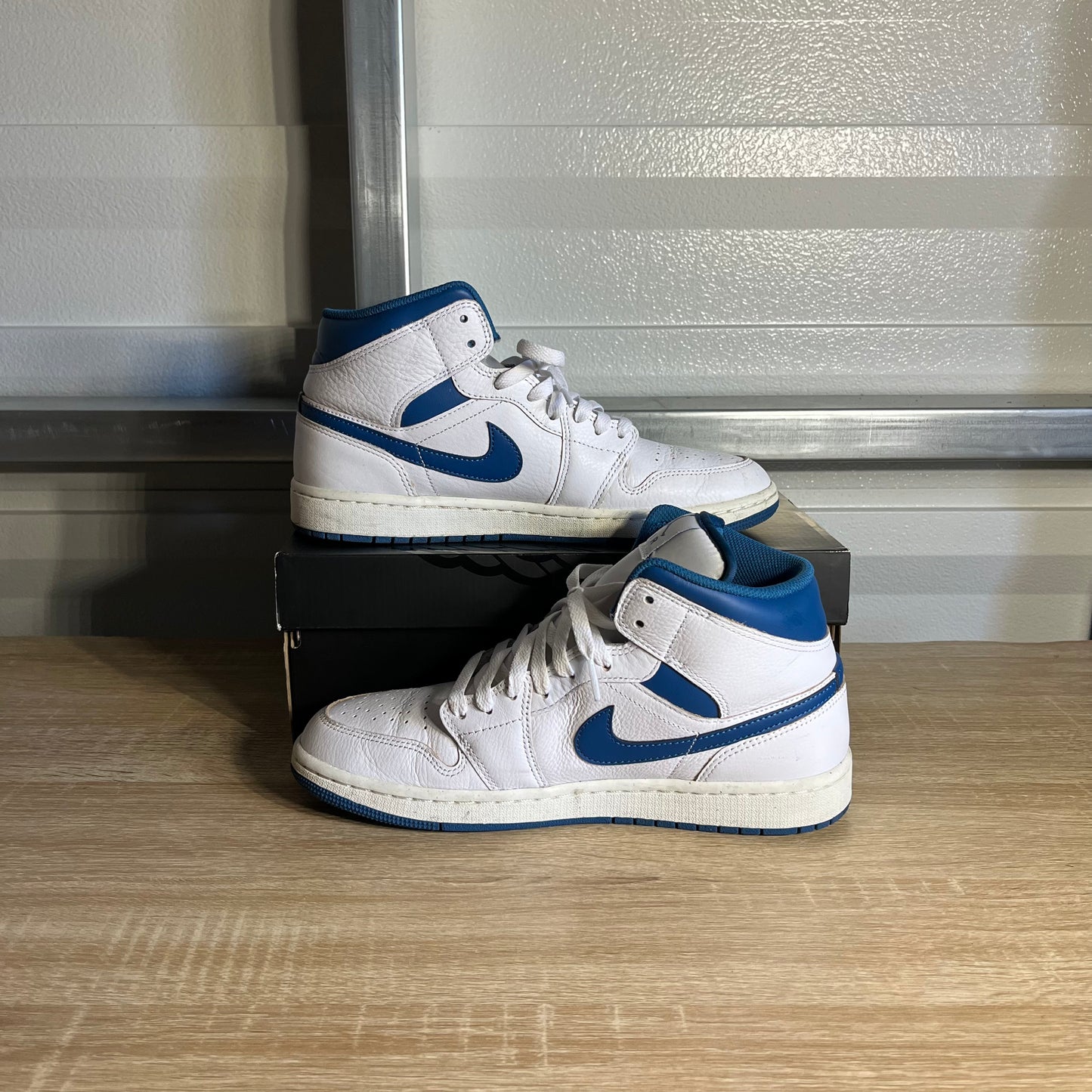 Size 9 - AJ 1 Mid SE Industrial Blue