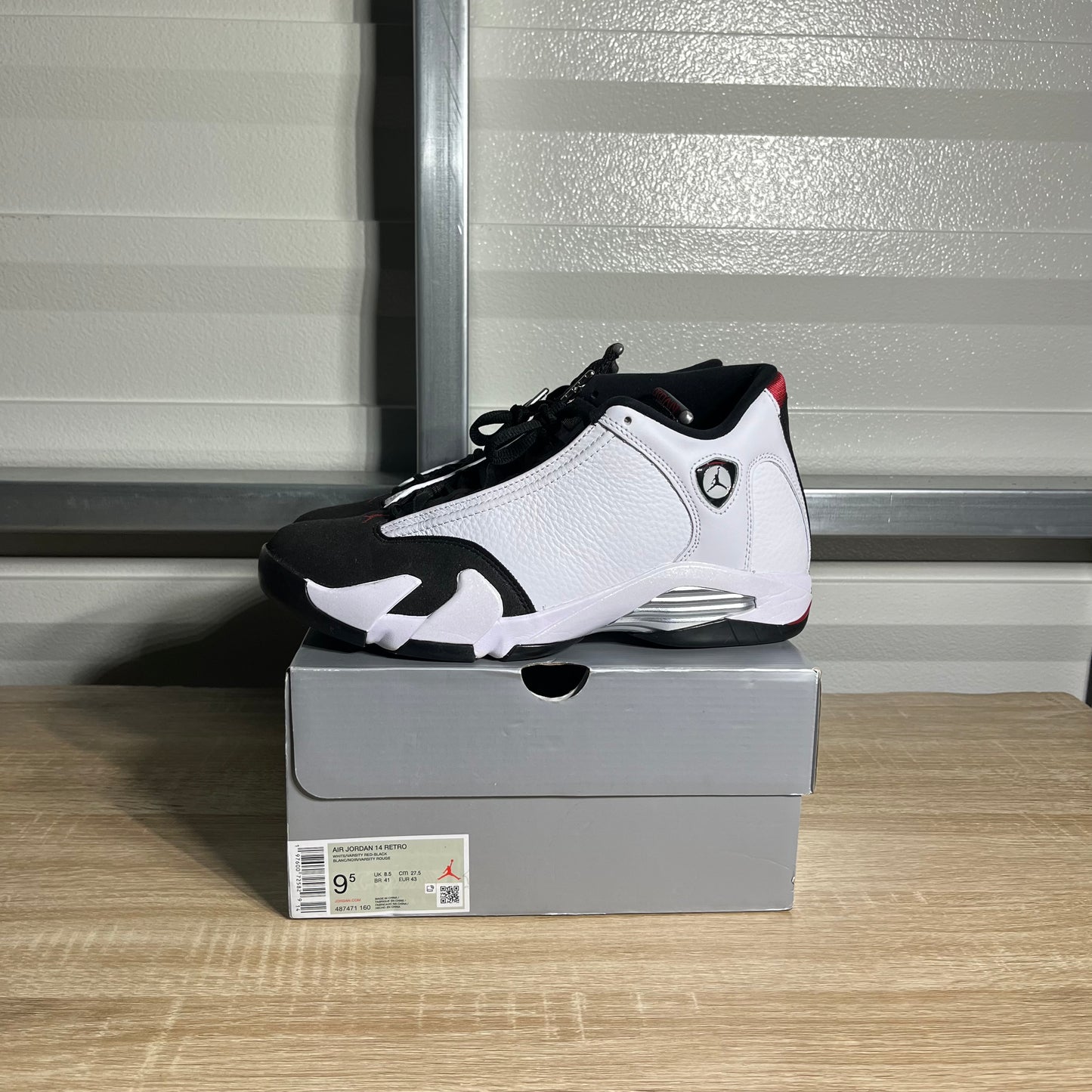 Size 9.5 - AJ 14 Retro Black Toe