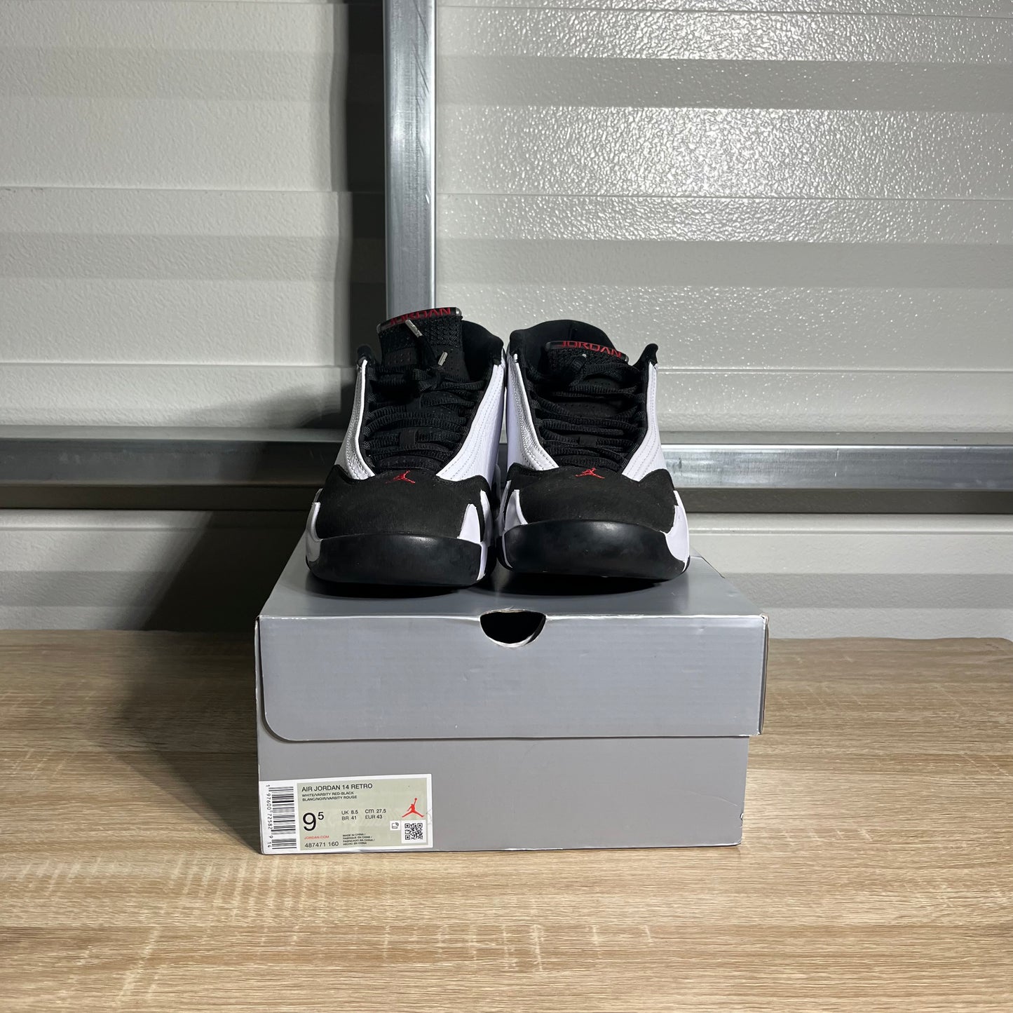 Size 9.5 - AJ 14 Retro Black Toe