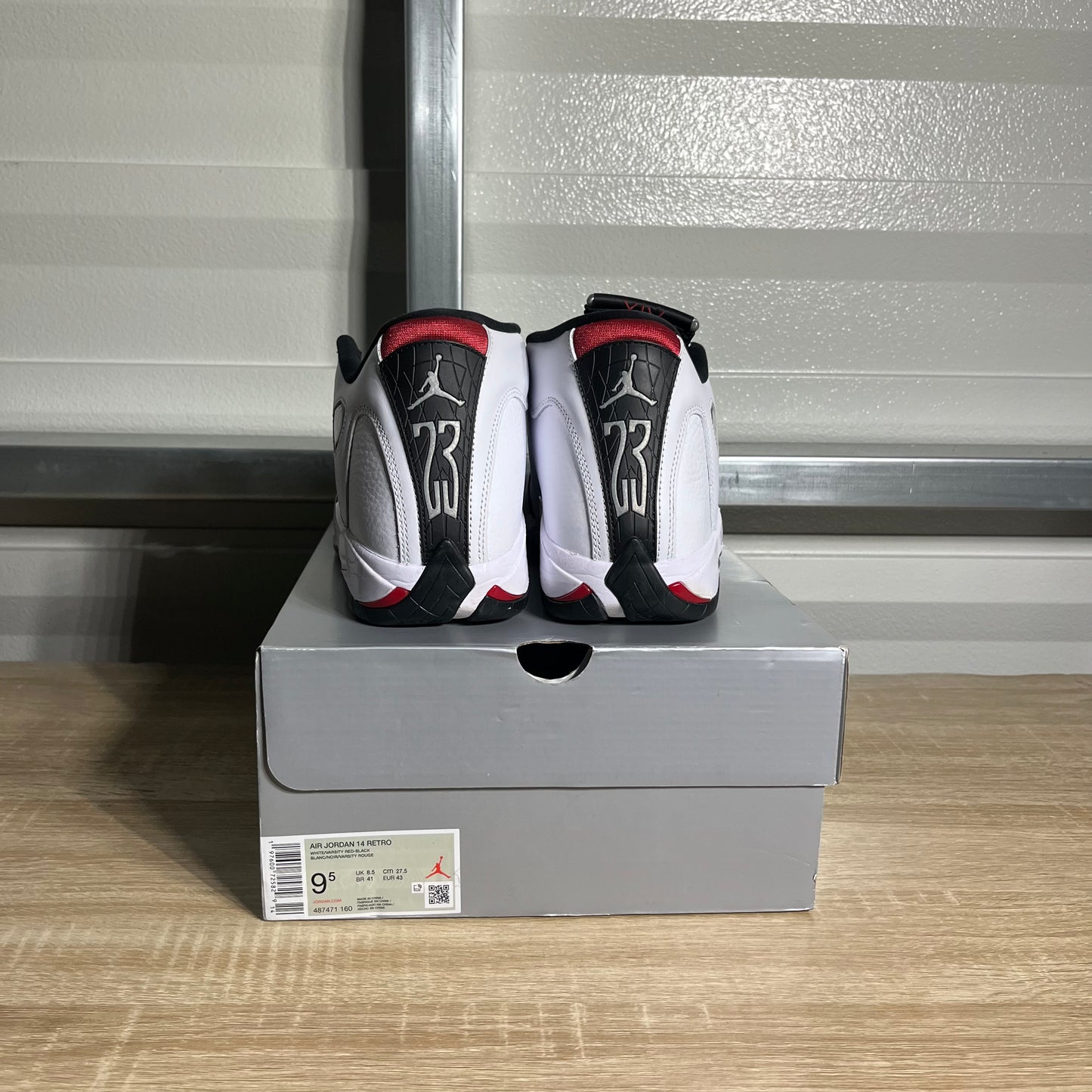 Size 9.5 - AJ 14 Retro Black Toe