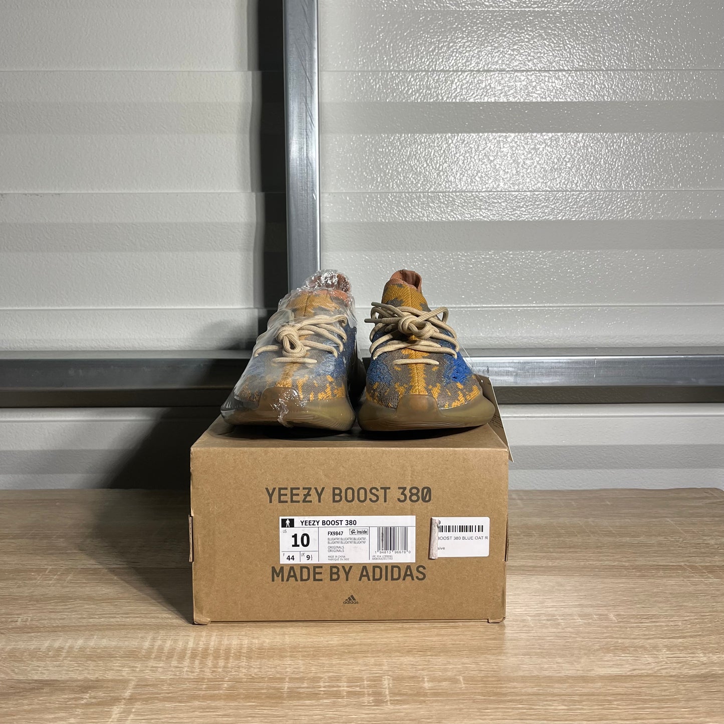 Size 10 - YZY Boost 380 Blue Oat
