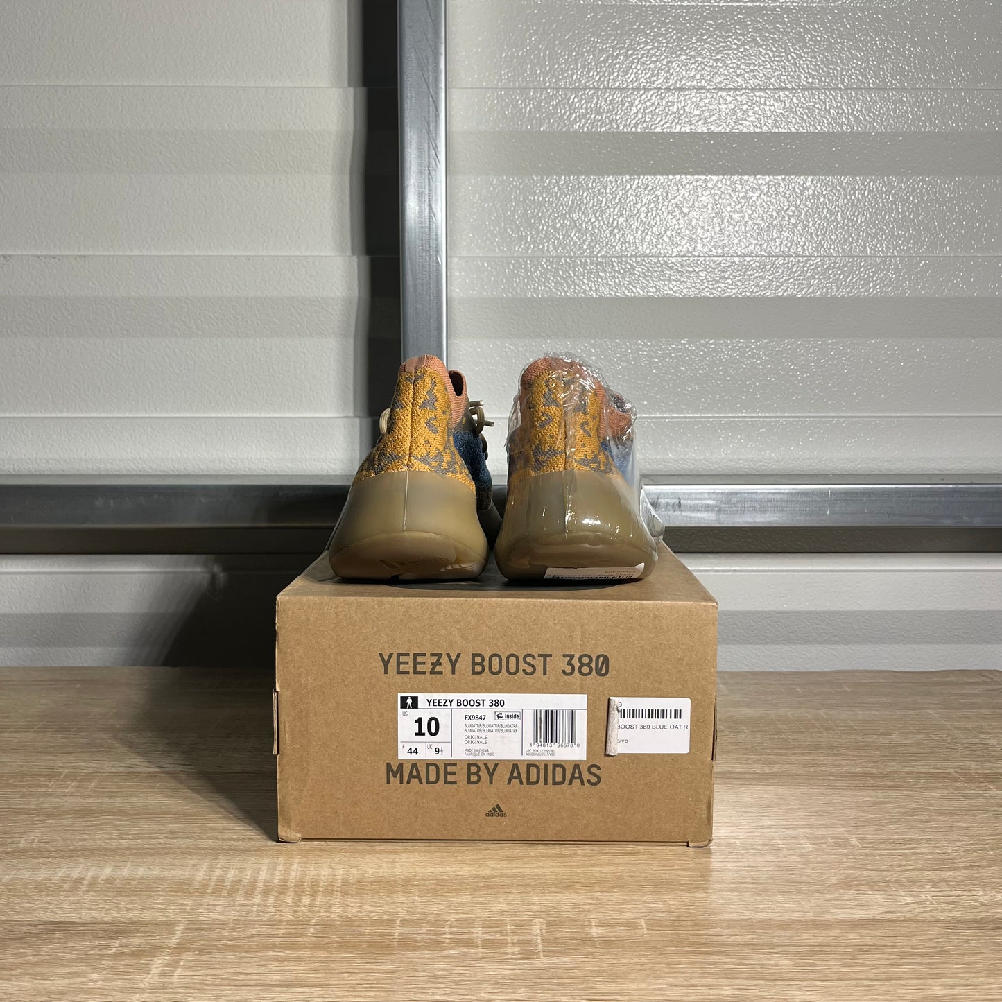 Size 10 - YZY Boost 380 Blue Oat