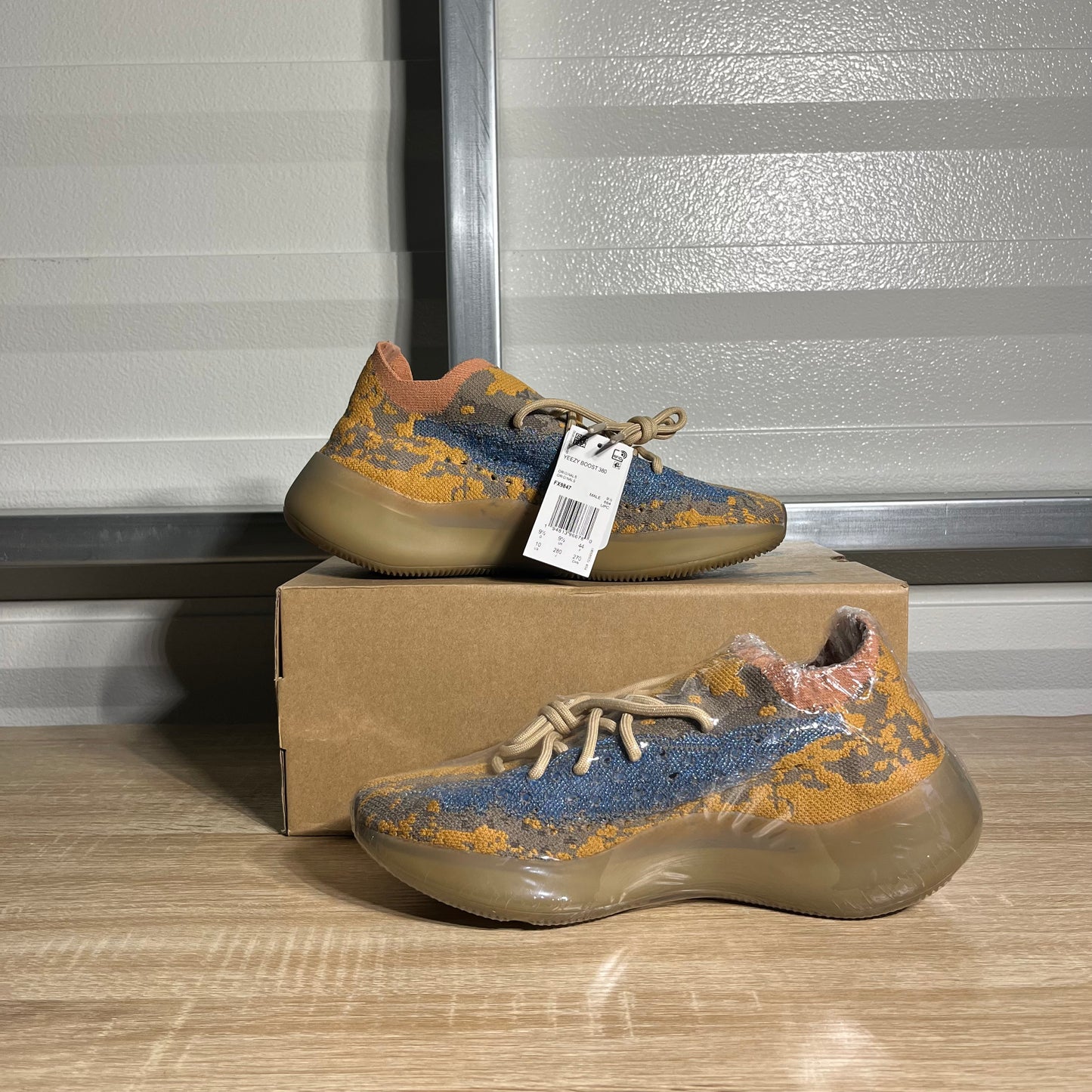 Size 10 - YZY Boost 380 Blue Oat