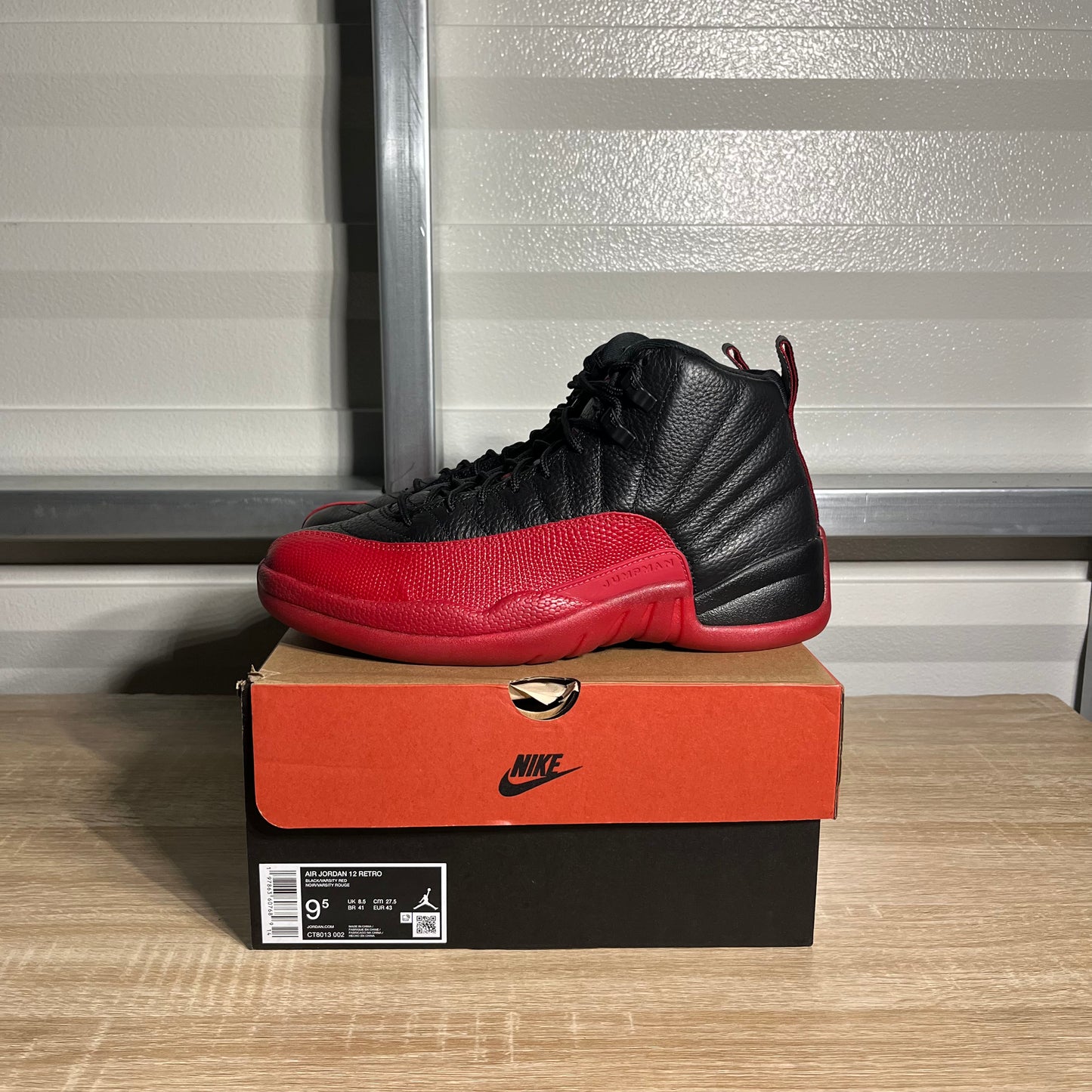 Size 9.5 - AJ 12 Retro Flu Game