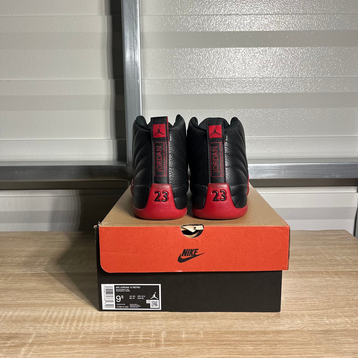 Size 9.5 - AJ 12 Retro Flu Game