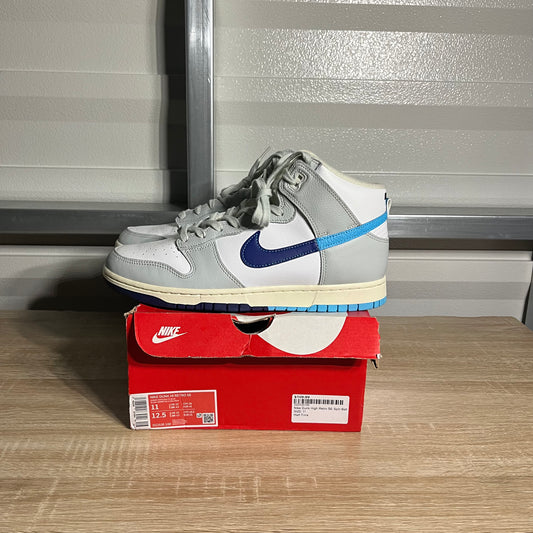 Size 11 - Dunk High Retro SE Split Baltic Blue White