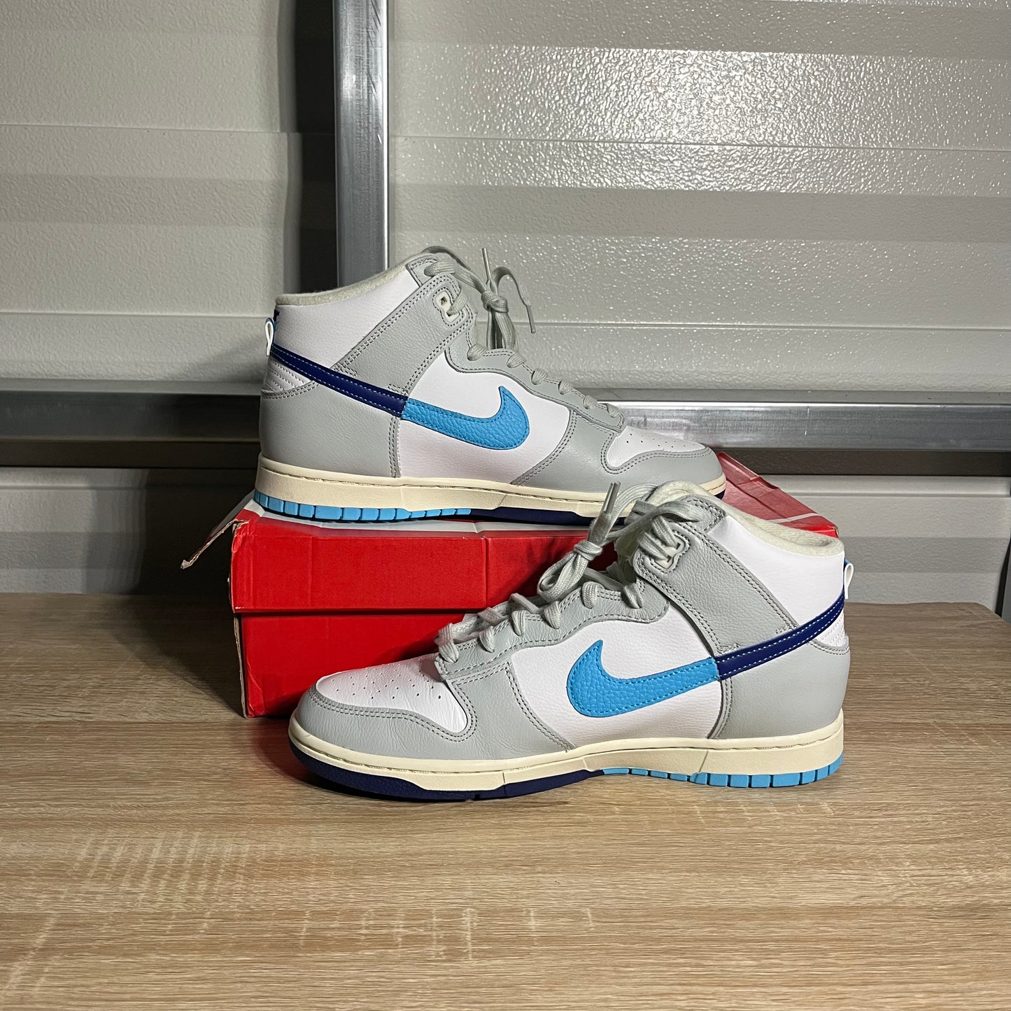 Size 11 - Dunk High Retro SE Split Baltic Blue White
