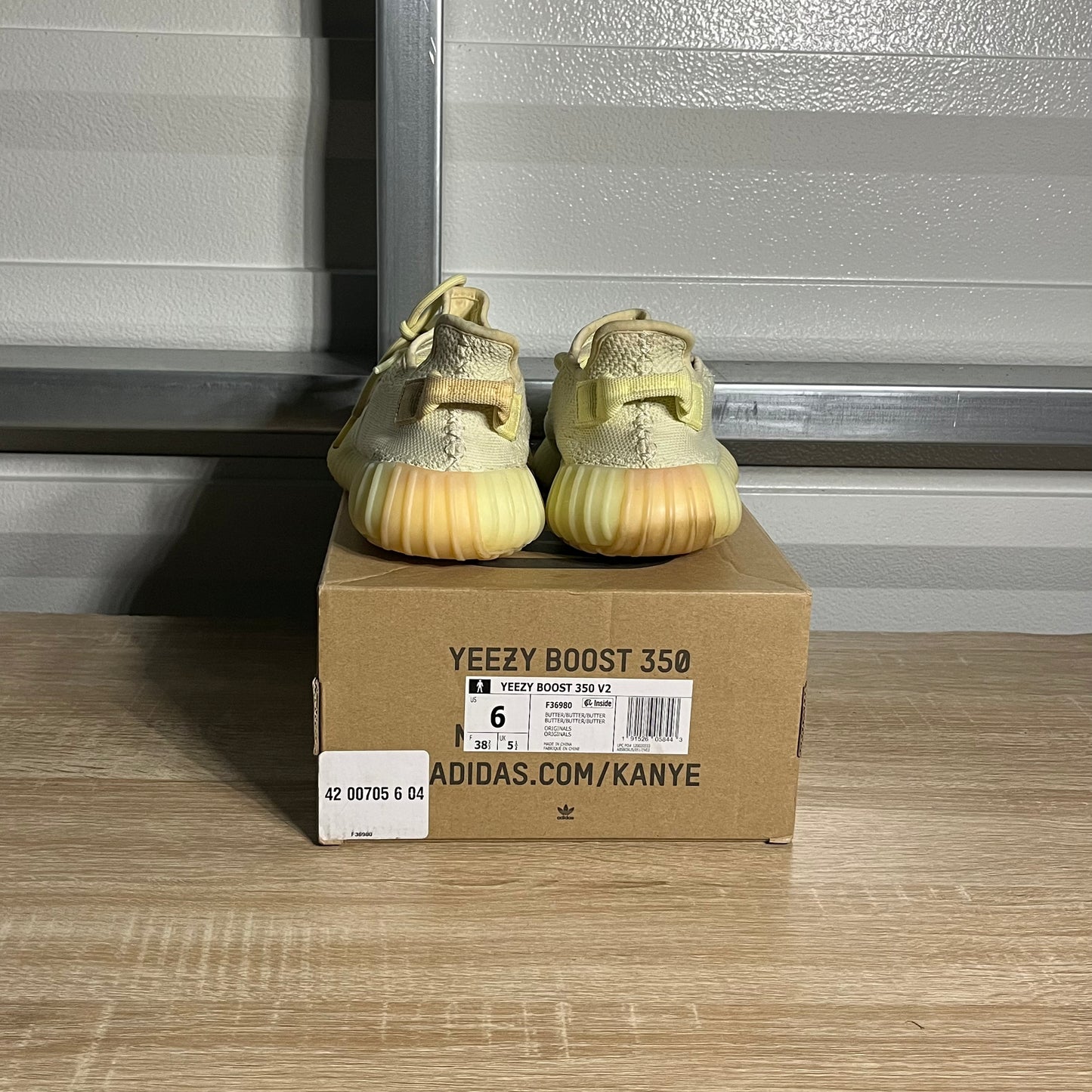 Size 6 - YZY Boost 350 V2 Butter