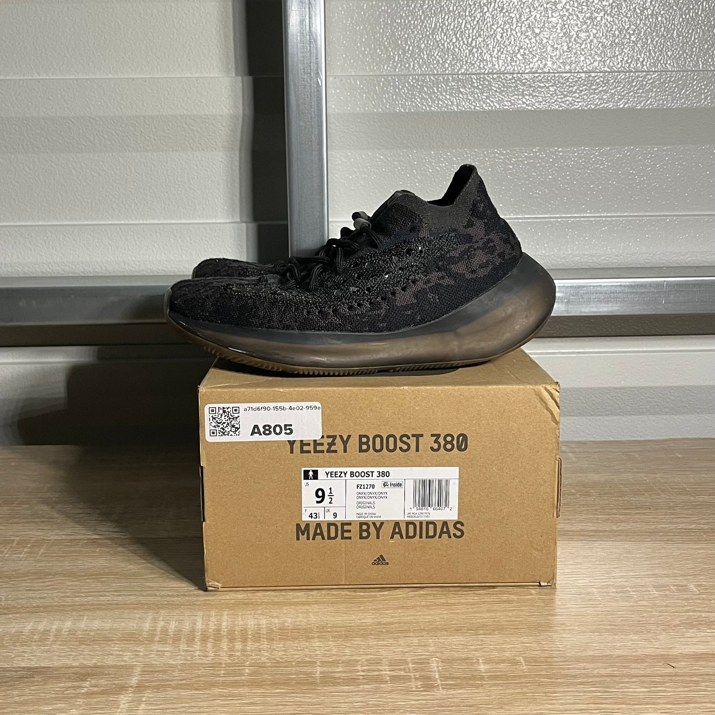Size 9.5 - YZY Boost 380 Onyx