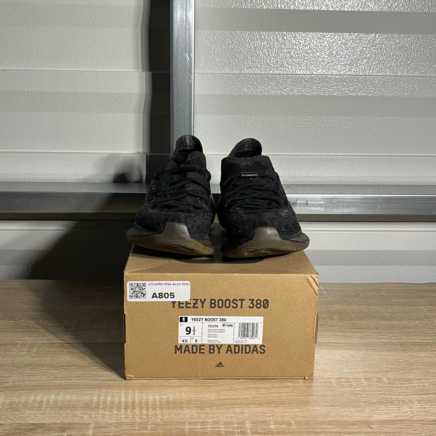 Size 9.5 - YZY Boost 380 Onyx
