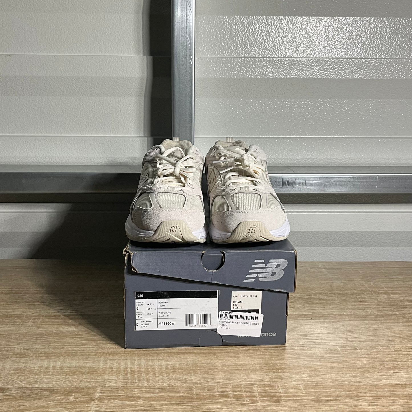 Size 9 - NB 530 Sea Salt Moonbeam