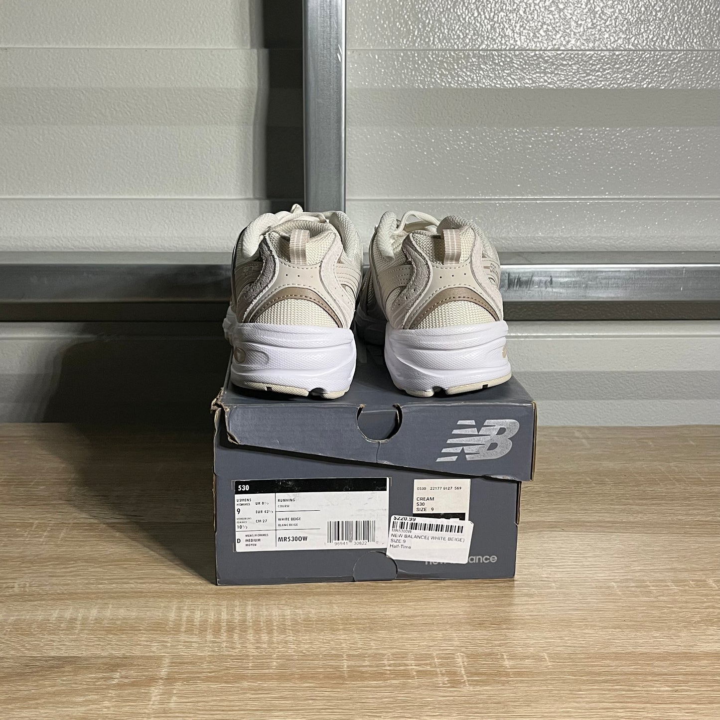 Size 9 - NB 530 Sea Salt Moonbeam