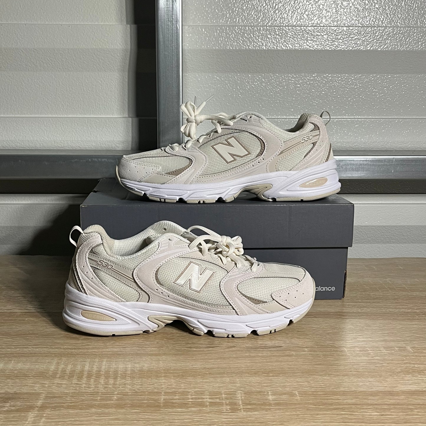 Size 9 - NB 530 Sea Salt Moonbeam