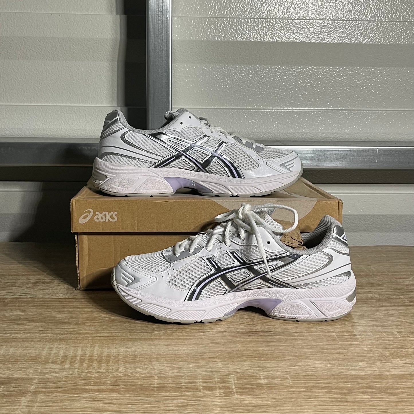 Size 8.5 - Asics Gel-1130 White Carrier Grey