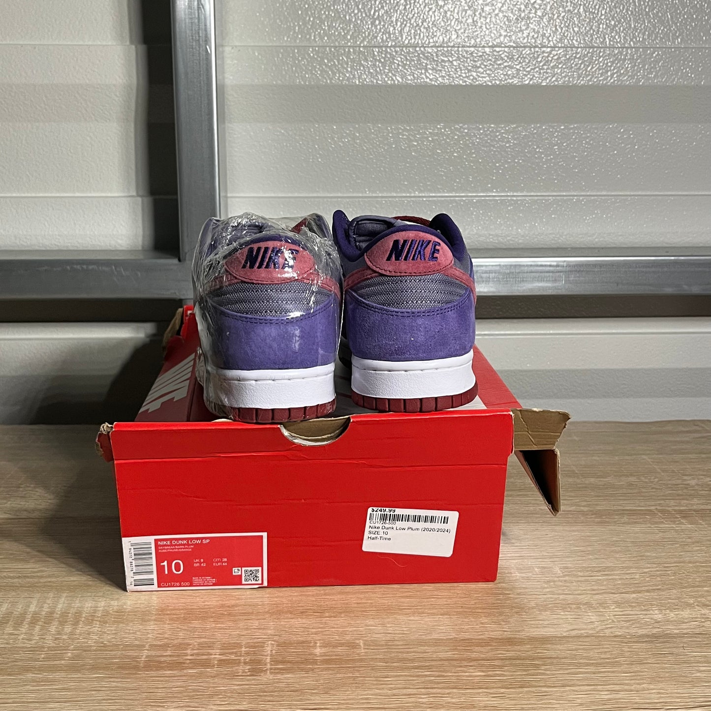 Size 10 - Dunk Low Retro SP Plum