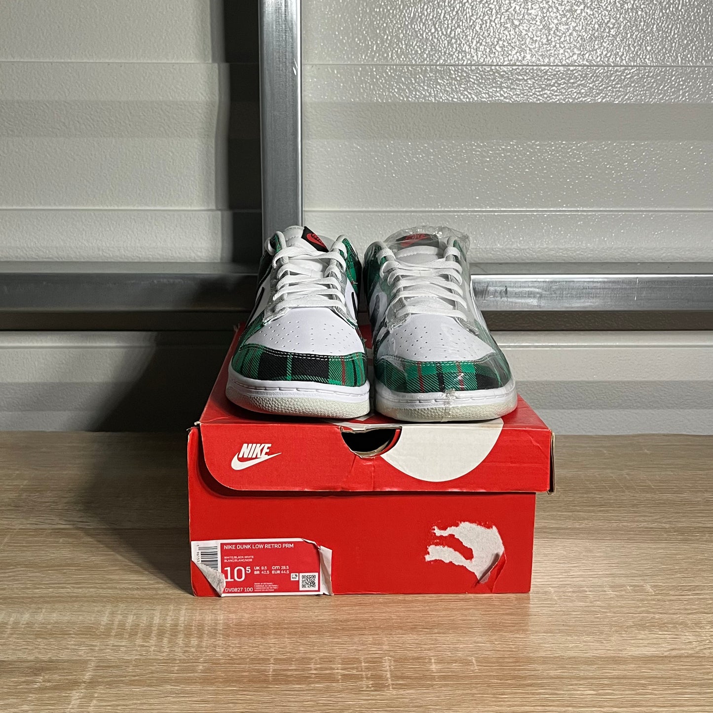 Size 10.5 - Dunk Low Retro PRM Tartan Plaid
