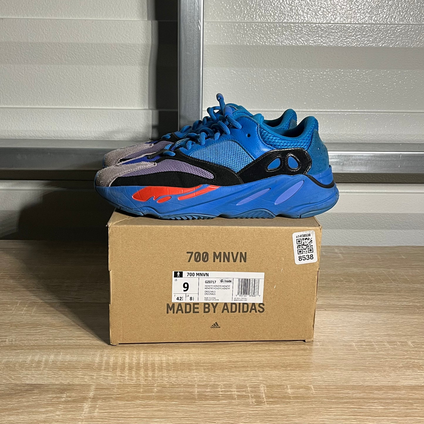 Size 9.5 - YZY Boost 700 Hi-Res Blue