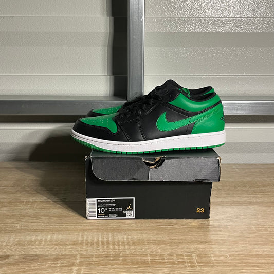 Size 10.5 - AJ 1 Low Lucky Green