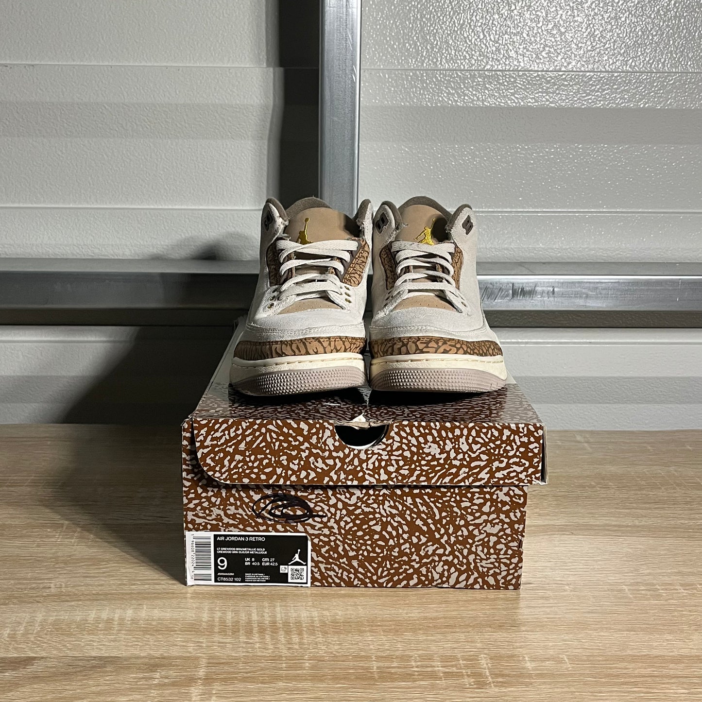 Size 9 - AJ 3 Retro Palomino