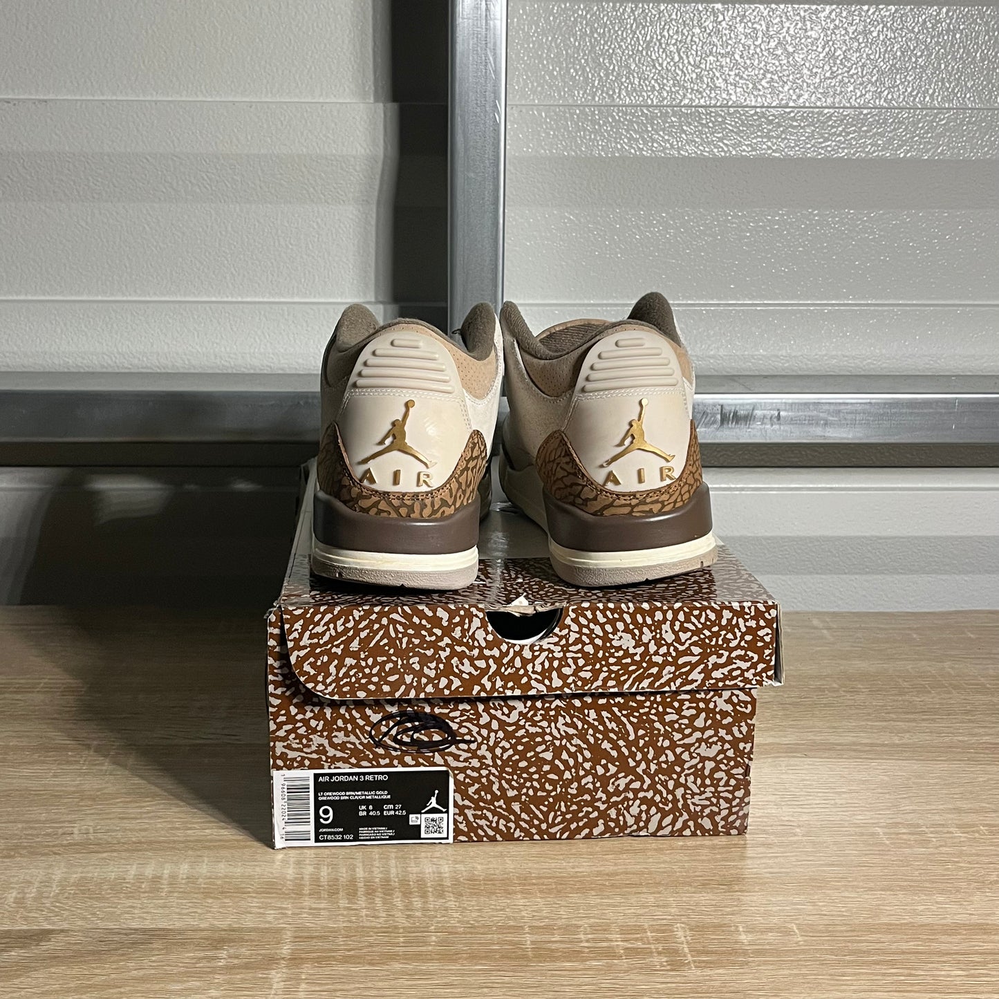 Size 9 - AJ 3 Retro Palomino