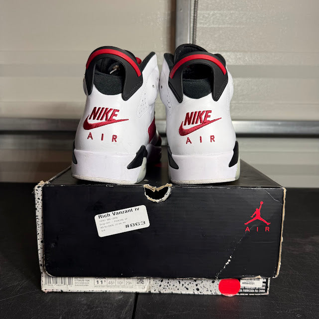 Size 11.5 - AJ 6 Retro Carmine