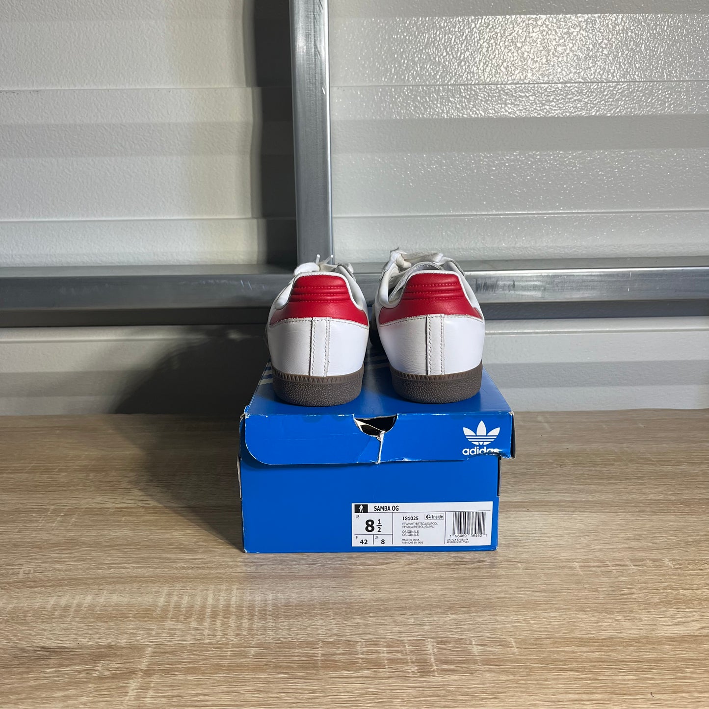 SIze 8.5 - Samba OG Better Scarlet