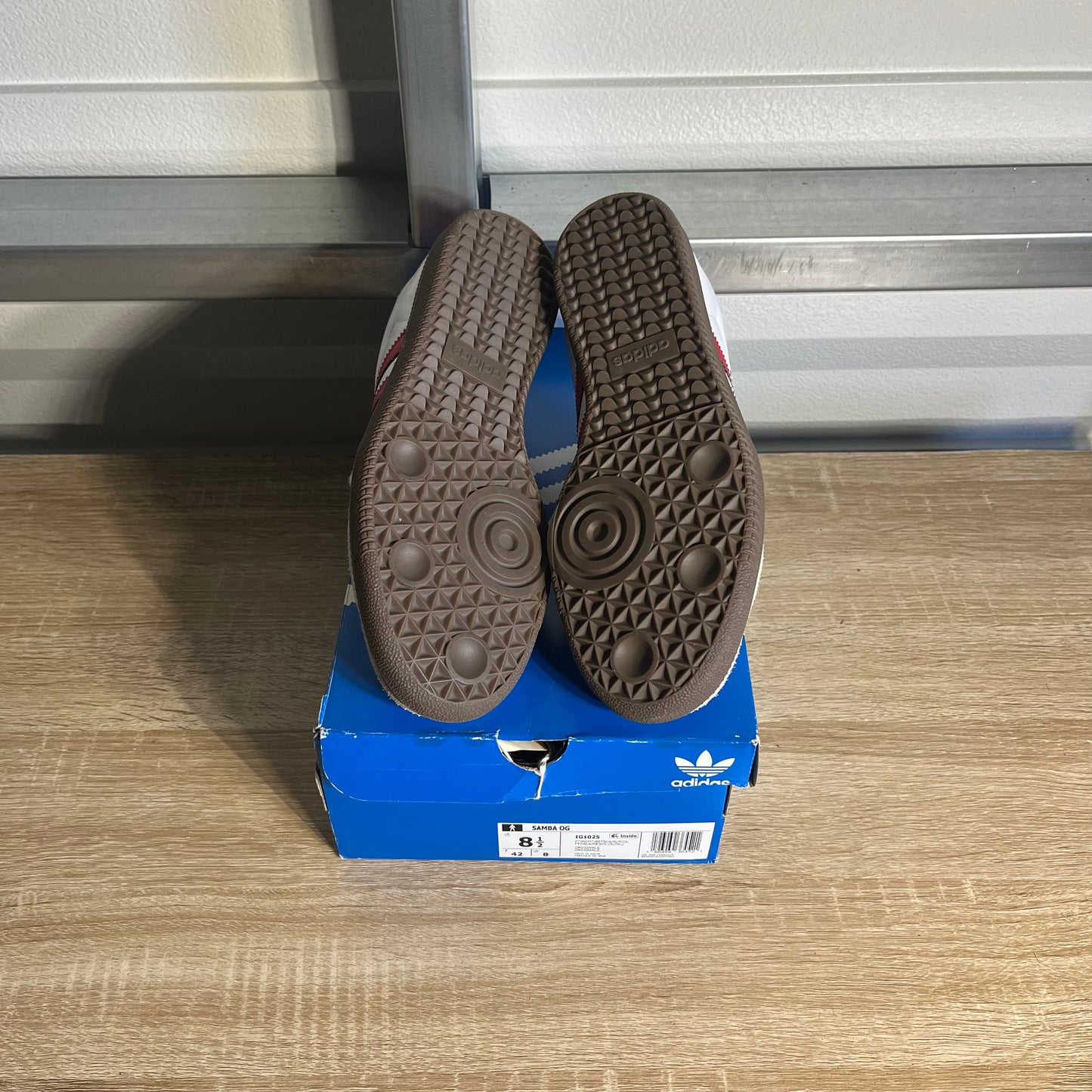 SIze 8.5 - Samba OG Better Scarlet